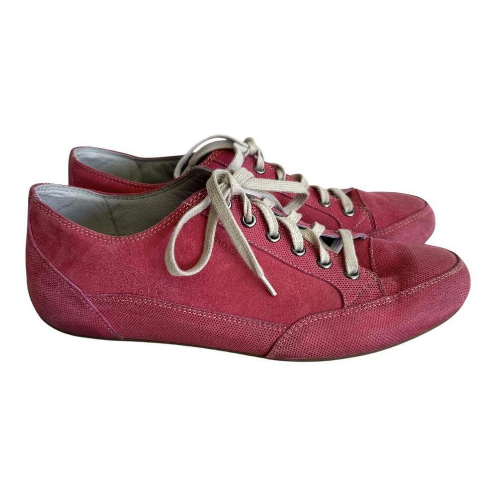 Comfortable Mobils Pink Leather Sneakers - Size 9.5